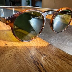 Vintage B&L Ray-Ban Sunglasses W0931 Gatsby Style 1 - Tortoise, Green Lenses
